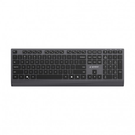 Gembird klaviatuur KB-MCH-06 juhtmega US, must