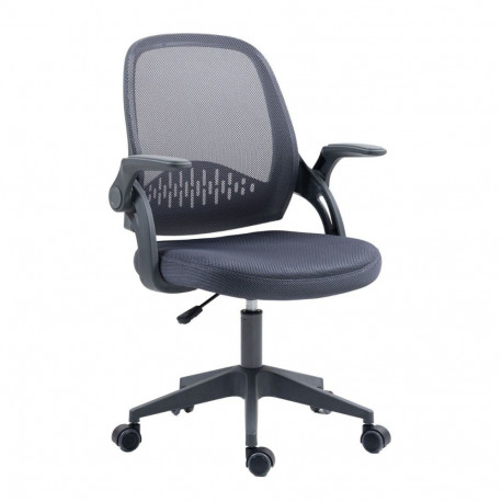 Laste töötool EMMY – võrkseljatugi / max 80 kg / hall,võrkkangas ,27981