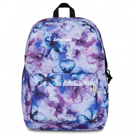 Seljakott Invicta Carlson 24l Aqua Flowers
