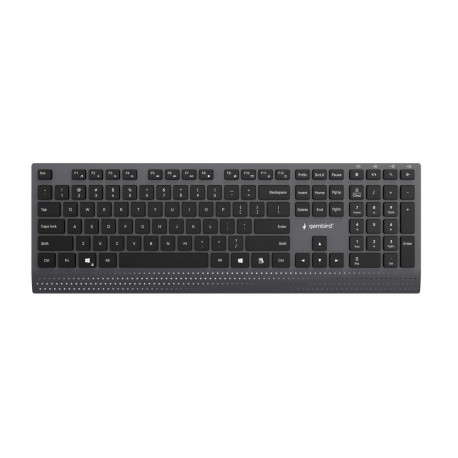 Keyboard - GEMBIRD KB-MCH-06 Slim USB Type-A/Type-C US Black