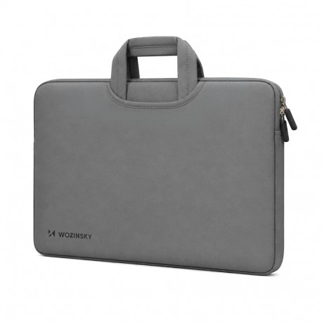 Wozinsky WNT-15G 15.6" Laptop Bag with Retractable Neoprene Handle - Gray
