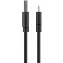 Goobay kaabel USB-C - USB 2.0 0,5m, must