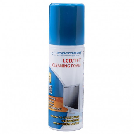 Esperanza puhastuskomplekt ES101 LCD/TFT/Plasma-seadmete puhastusvaht 100ml