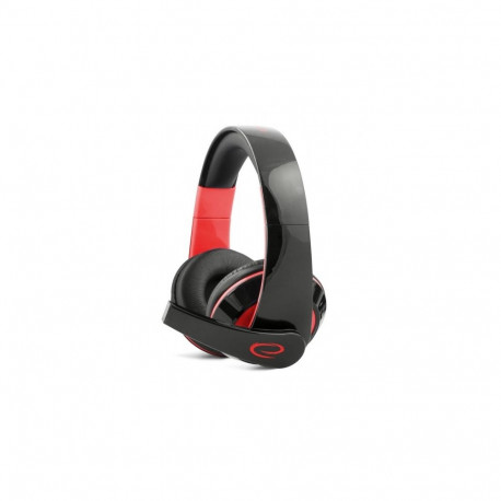 Esperanza EGH300R Headset Wired Head-band Gaming Black, Red
