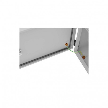 RACK CABINET 10" WALL/POLE-MOUNT IP55 HERMETIC 420X300X500 GREY LANBERG (ASSEMBLED)