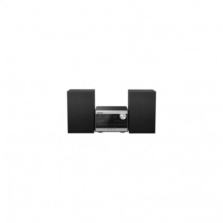 Panasonic mikrohi-fi-süsteem SC-PM272EG-S, hõbedane