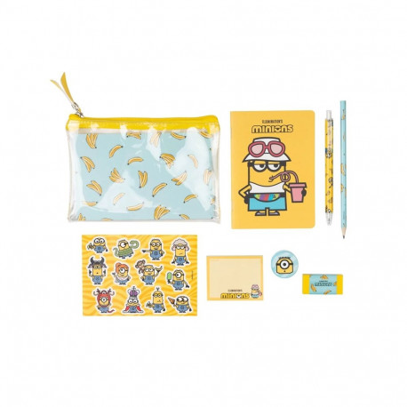 Minions - Zestaw piśmienniczy z kolekcji Foodie (8 elementów)