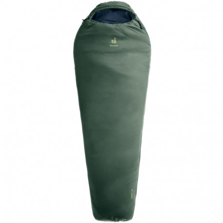 Deuter magamiskott 0C/32F täiskasvanu muumiakujuline kangas polyethersulfone (PES) ripstop, roheline