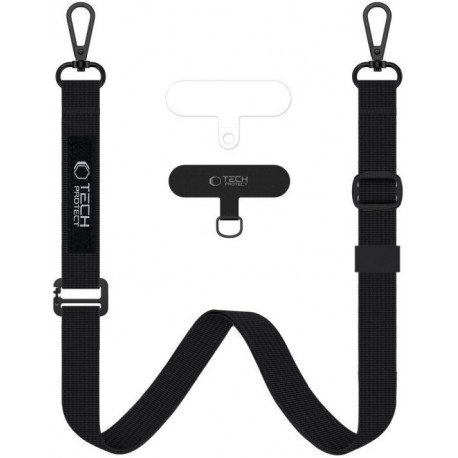 Tech-Protect telefonipael Rope Crossbody Leash C65, must