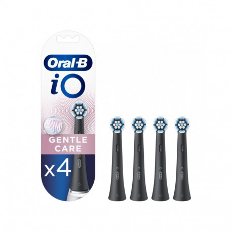 Oral-B Toothbrush replacement iO Gentle Care Heads, For adults, Number of brush heads included 4, Bl