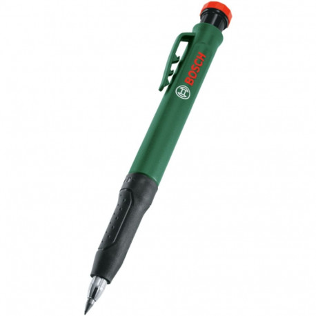 Tieflochmarker Bleistift (grün/schwarz, Zum Markieren von Papier, Holz und vielen anderen Materialie