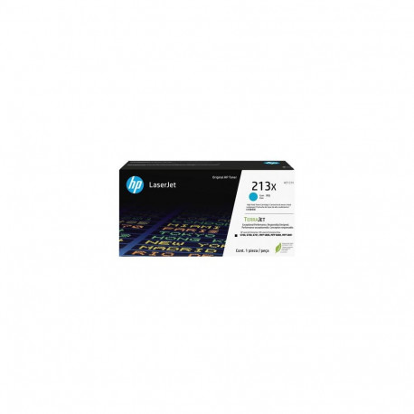 HP 213X High Yield Cyan Original LaserJet Toner Cartridge