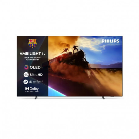 Philips OLED 4K Ambilight TV  55OLED770/12  55  Smart TV  TITAN OS  UHD  Grey