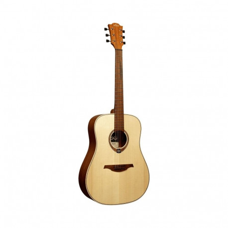 Acoustic Guitar - LAG Tramontane 70 D Sitka Spruce Dreadnought Natural