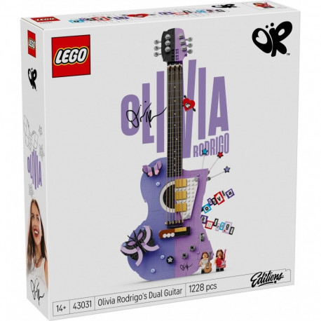 Bricks Editions Music topeltkitarr 43031 Olivia Rodrigos