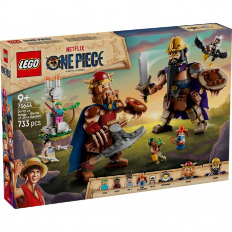 Bricks One Piece komplekt 75644 Dorry vs. Brogy Little Gardeni hiiglased