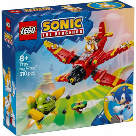 Bricks Sonic 77119 Tails and Tornado-1