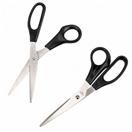 TAURUS kontorikäärid 21cm, mustad
