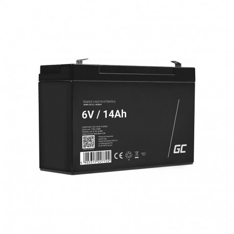 "Green Cell Ersatzbatterie AGM34 6V/14Ah"