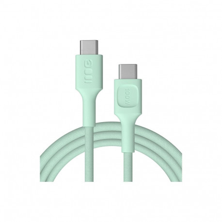 "Green Cell USB-C cable 2m 100W Greencell PowerStream Fast Charging PD Mint Green"