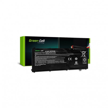 "Green Cell Laptop Akku AC14A8L AC15B7L für Acer Aspire Nitro V15 / 11.4V 3800mAh"
