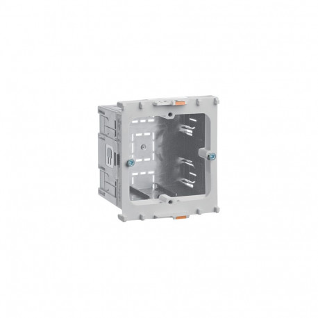"Hager Gerteeinbaudose 1fach GLT4001 Energie f.BR frontrastend f.Rahmenblende"