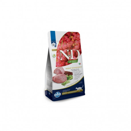 FARMINA N&D Quinoa Weight Management Lamb - suché krmivo pro kočky - 5kg
