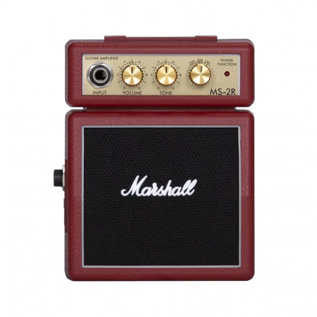 Marshall mikrokitarrivõimendi MS-2, punane