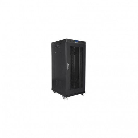 LANBERG vabaltseisev 19" rack-kapp 27U 600x800, must