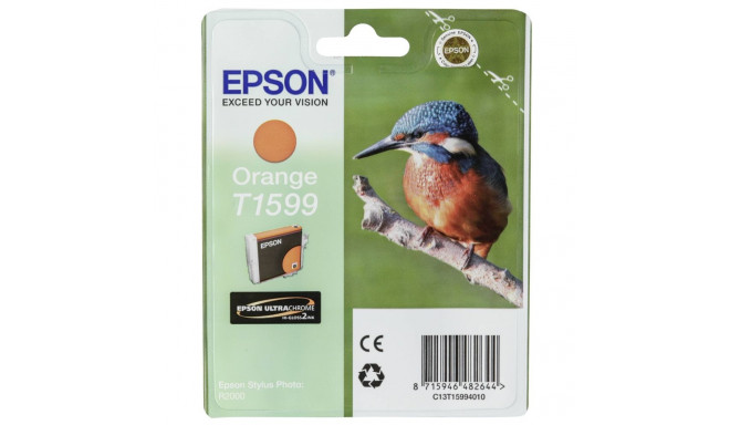Epson tindikassett T 159 T 1599, oranž