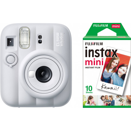 Fujifilm Instax Mini 13, clay white + film