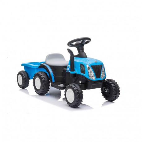 Akutraktor haagisega A009, sinine