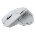 Logitech MX Master 4 for MAC Wireless Mouse RF Wireless + Bluetooth, 8000 DPI, White Silver