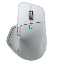 Logitech MX Master 4 for MAC Wireless Mouse RF Wireless + Bluetooth, 8000 DPI, White Silver