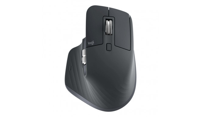 Logitech MX Master 3S Wireless Mouse RF Wireless + Bluetooth, 8000 DPI, Graphite