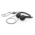 Logitech H390 Wired Headset, USB-C, Black