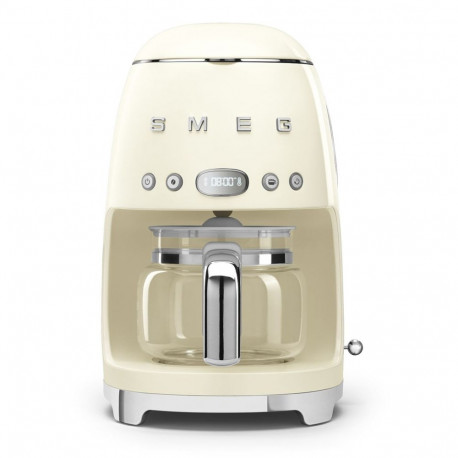 Smeg tilgakohvimasin DCF02CREU 50ndate stiilis 1,4l, kreemikas