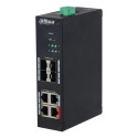 Dahua Technology 8-Port Hardened Managed Switch with 4-Port PoE