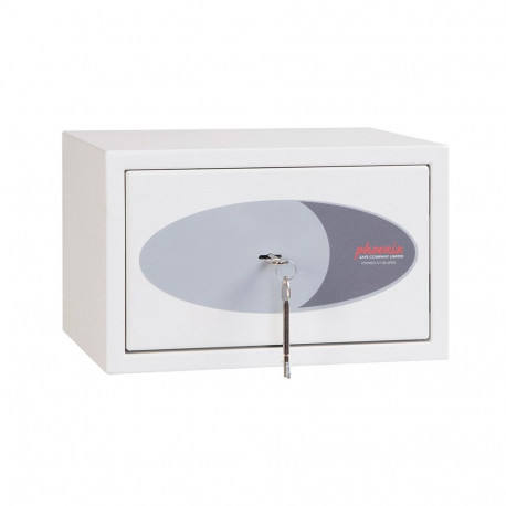 Phoenix Safe Co. eraldiseisev seif SS1181K 7L terasest, valge