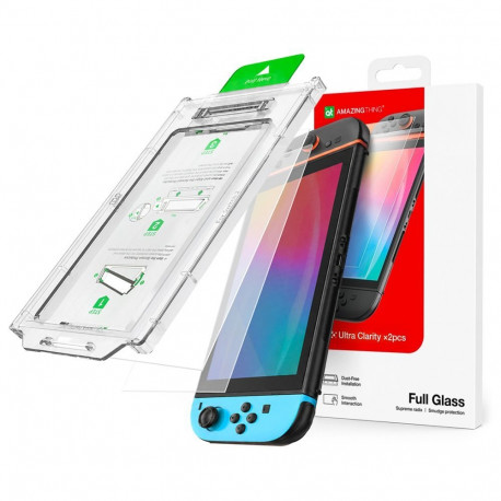 AmazingThing AmazingThing Radix Full Glass Tempered Glass for Nintendo Switch 2 (2 pcs.)