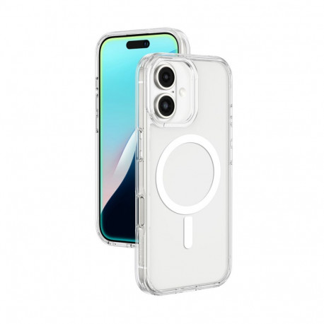 AmazingThing AmazingThing Minimal Mag Case with Magnetic Ring for iPhone 16 - Transparent