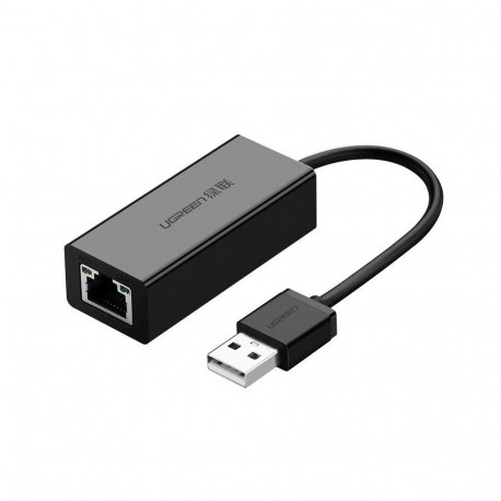 Ugreen Ugreen external network card RJ45 - USB 2.0 100 Mbps Ethernet black (CR110 20254)