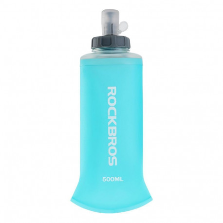 Rockbros Rockbros 35210027001 soft flask running water bottle 500 ml - light blue