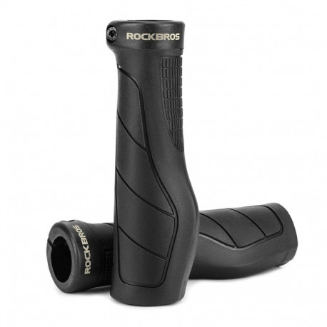 Rockbros Rockbros G326PL Bicycle Grips - Black