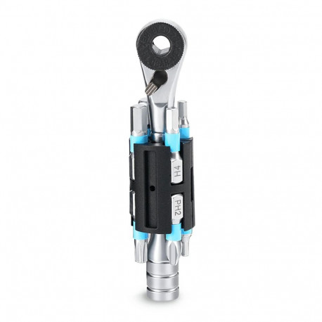 Rockbros Rockbros TG-8601 Bicycle Multitool S2 Ratchet Cylindrical Housing - Black