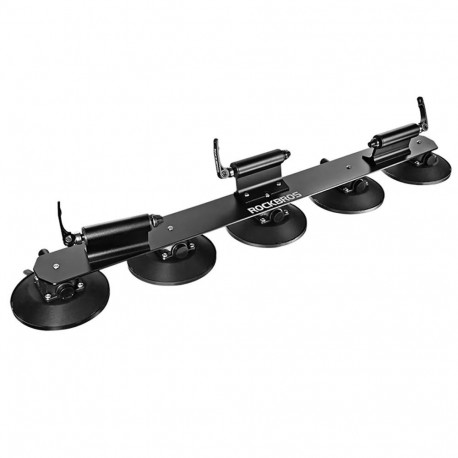 Rockbros Rockbros XP1003 Suction Cup Roof Rack for 3 Bikes - Black