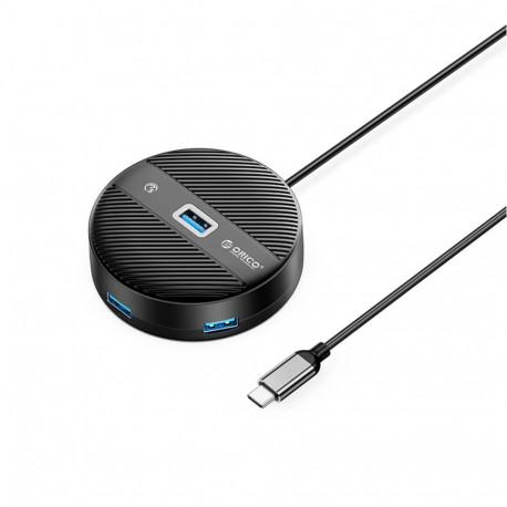 Orico ORICO YS1-C2 4-port USB hub 1x USB-A 3.0 3x USB-A 2.0 0.3 m - black