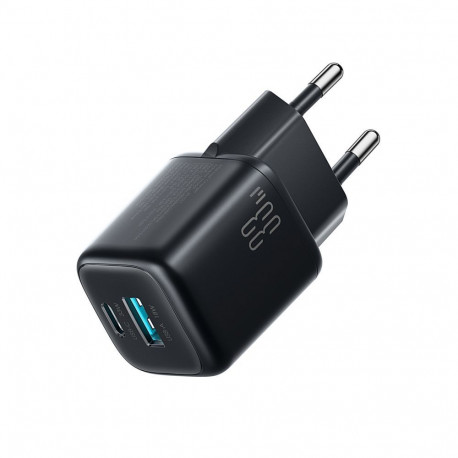 Joyroom Joyroom JR-TG7 33W USB-A + USB-C Wall Charger - Black