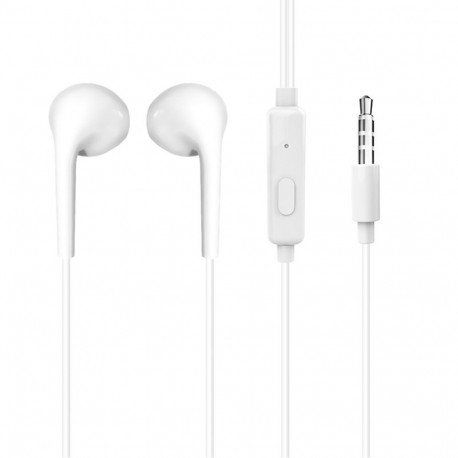 Dudao Dudao X10S wired in-ear headphones 3.5mm mini jack 1.15m - white