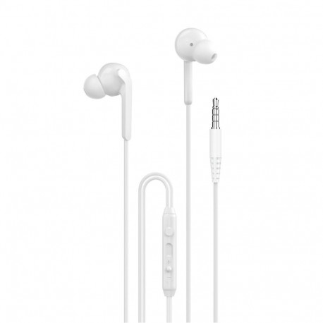Dudao Dudao X3+ in-ear headphones, wired, 3.5mm minijack - white
